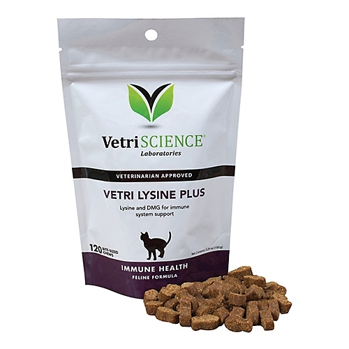 VetriScience Vetri-Lysine Plus Chicken Liver Flavored Soft Chews